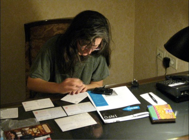 holly obrien writing postcards